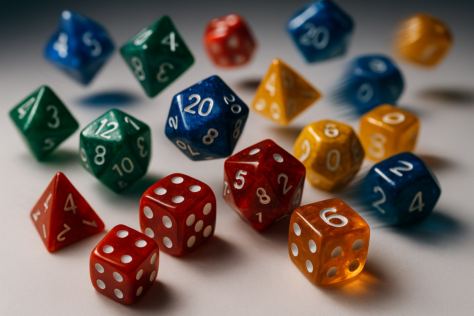 no need for people or table games also you can make accent on dice